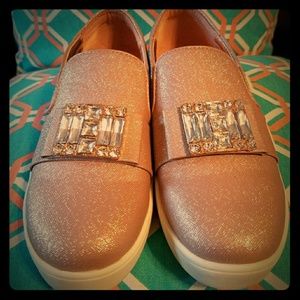 Michael Kors embellished Jeweled slip on sneakers