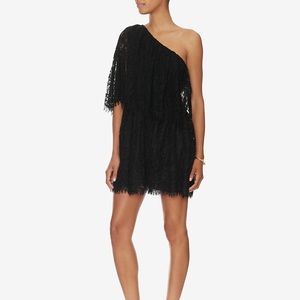 New Alexis Maji black lace dress size XS