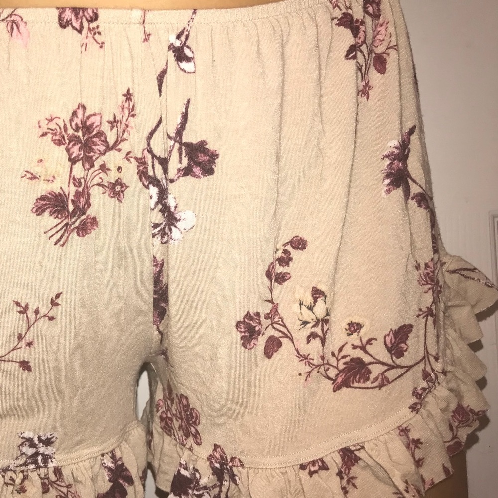 Floral Shorts from Brandy Melville