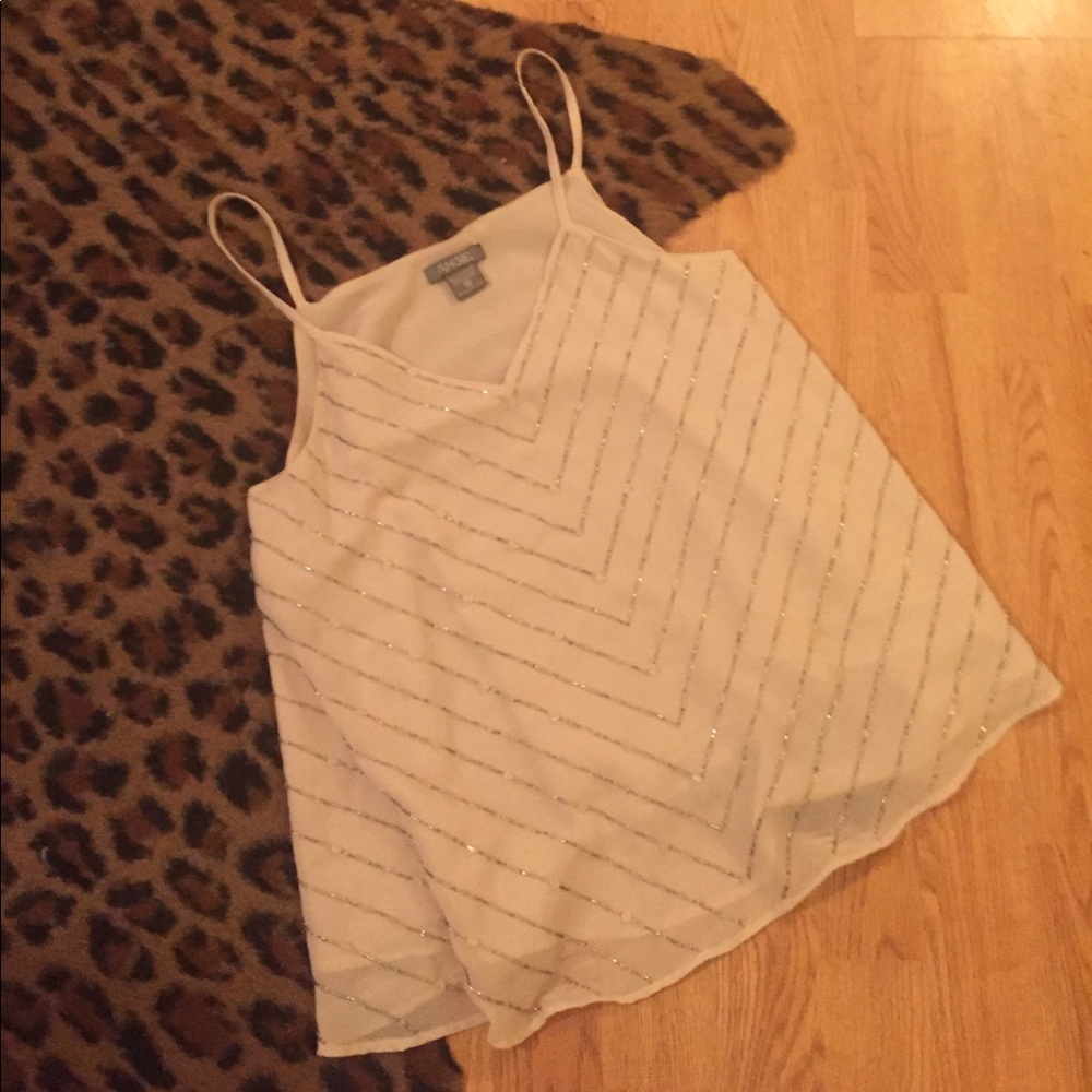Light Pink Beaded Blouse