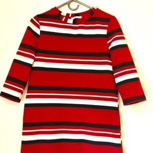 Zara Trafaluc Striped Tunic Dress