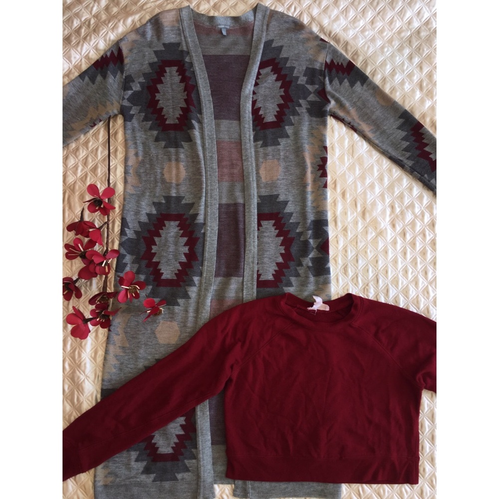 Charlotte Russe Open Cardigan