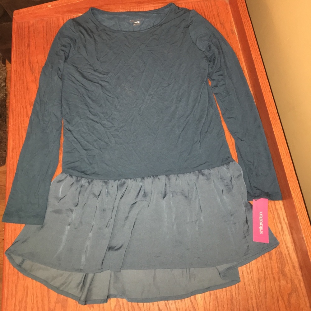 Size 10/12 girls Long sleeved Tshirt dress