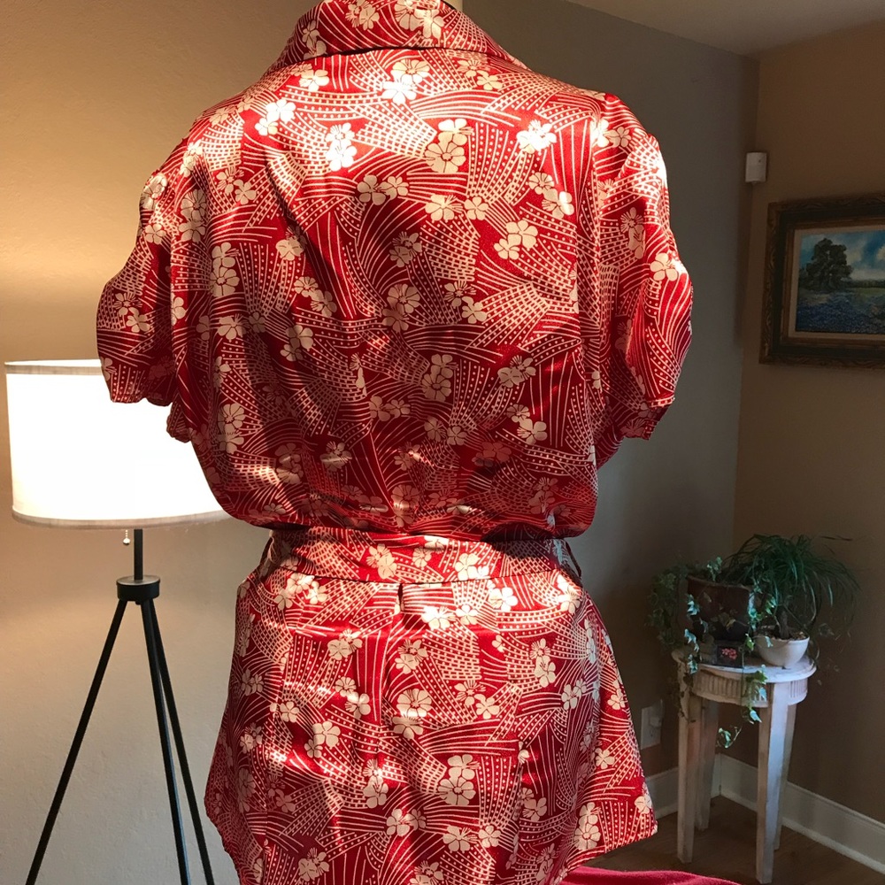 Dress Barn polyester blouse large - Picture 5 of 6