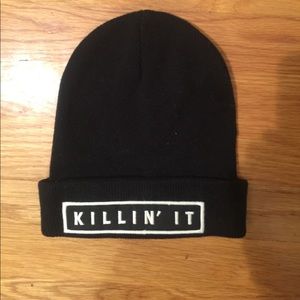 Brandy Melville Killin It Beanie