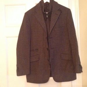 CORNELIANI Virgin Wool And Cashmere Blazer /Jacket