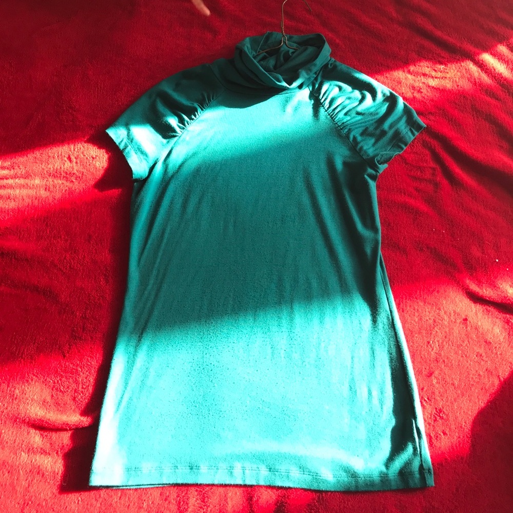 Free w/purchase Teal green shirt