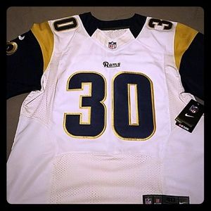 L.A. Rams jersey.