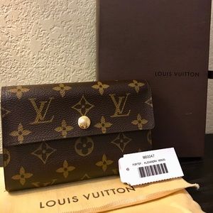 AUTHENTIC LOUIS VUITTON ALEXANDRA WALLET