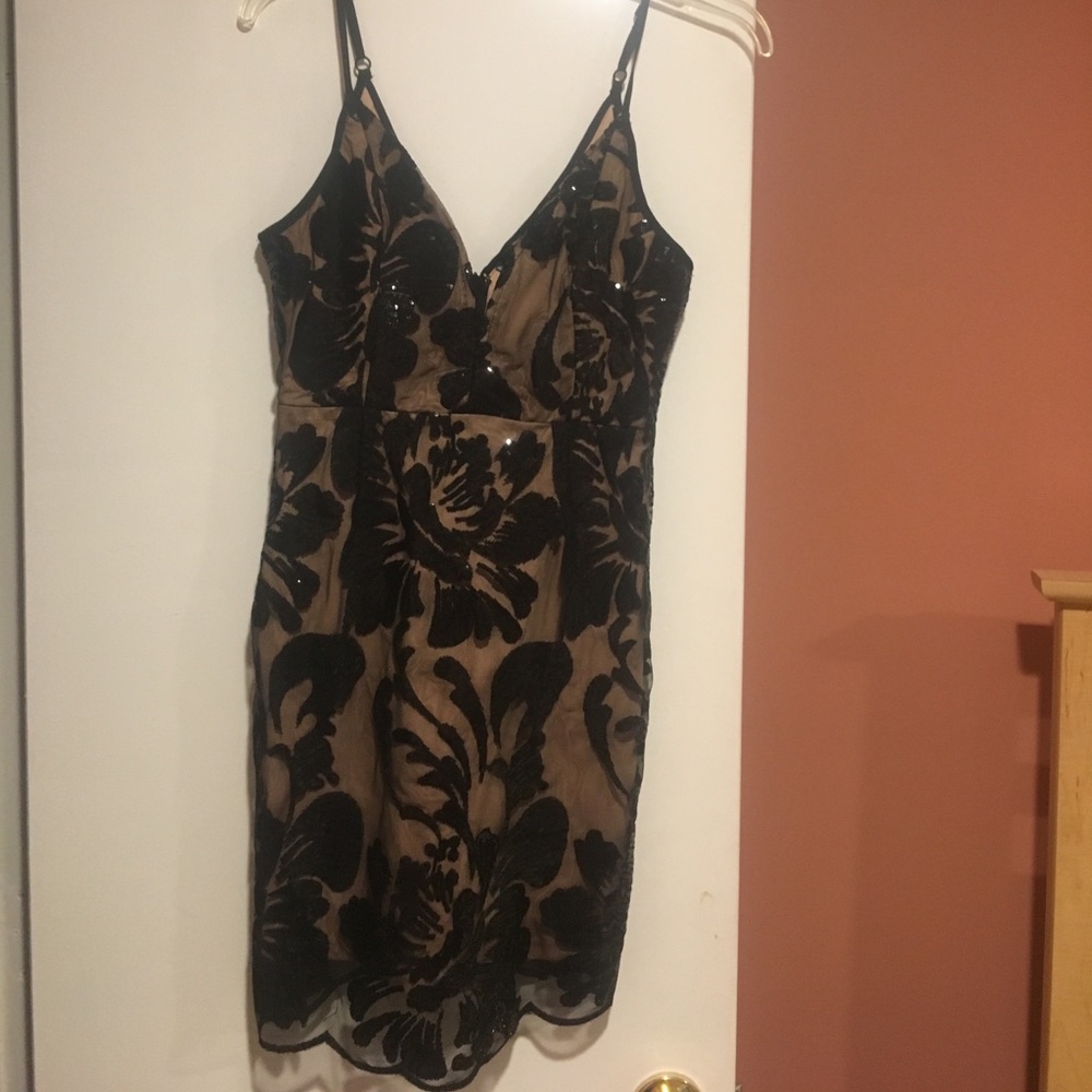Sequin Black dress never worn