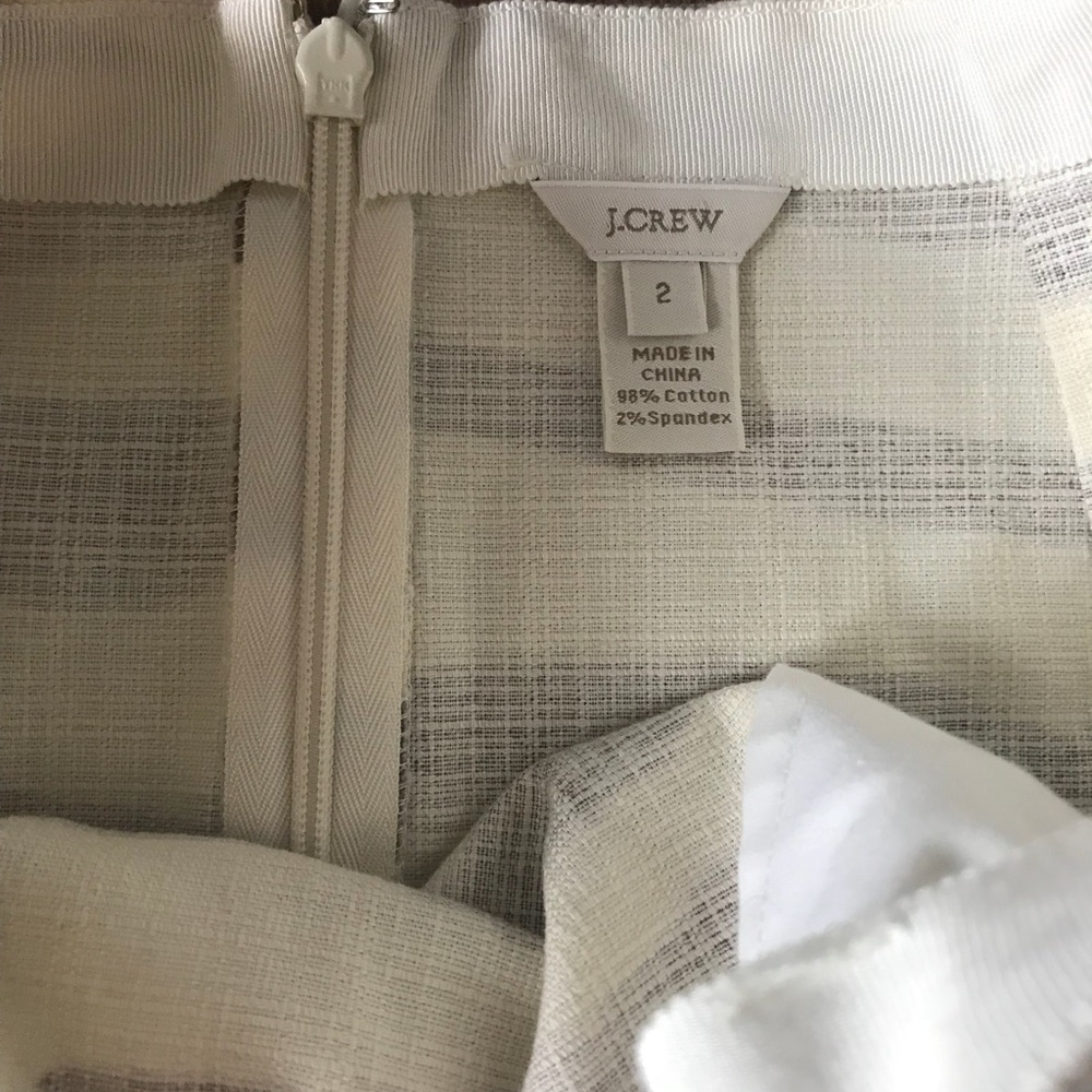 J. Crew Zebra print skirt - Picture 4 of 4