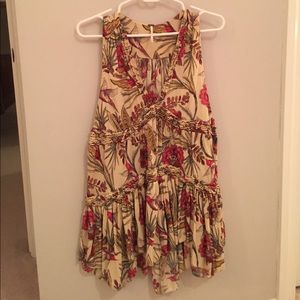 Free People print swing top