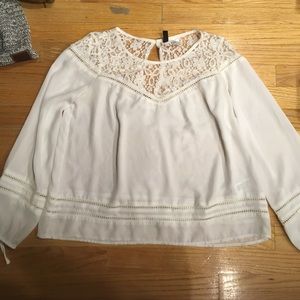 H&M white blouse