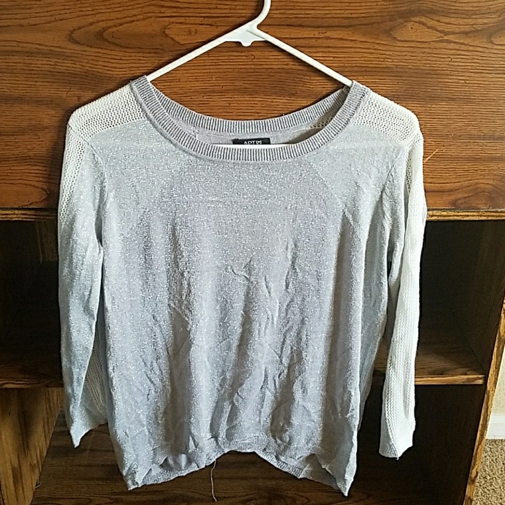 Sparkly Silver blouse