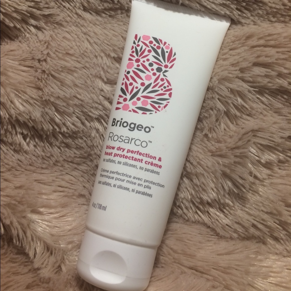 Briogeo Rosarco heat protectant