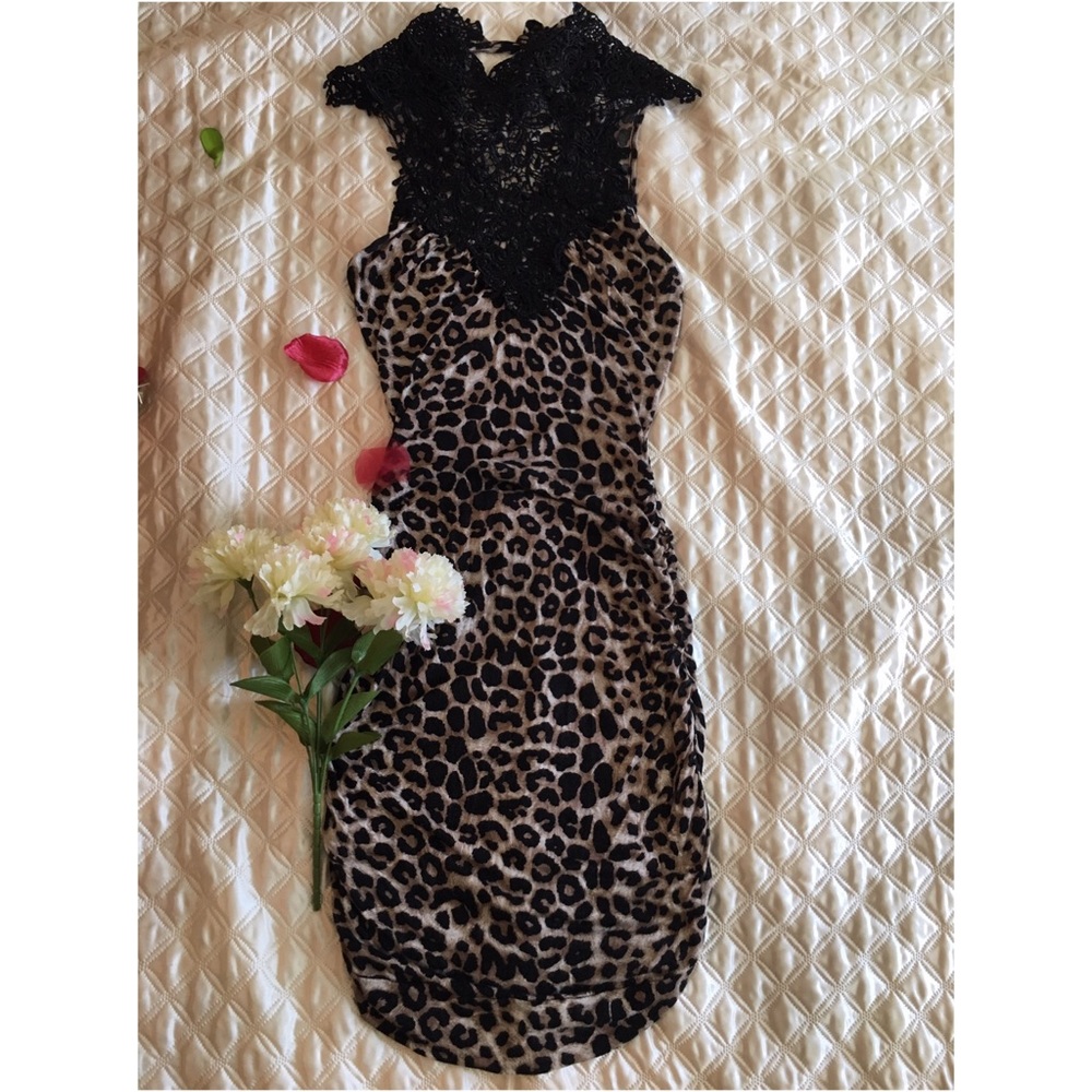 Cheetah Print Dress