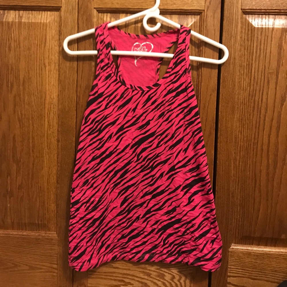 Zebra Stripe Tank