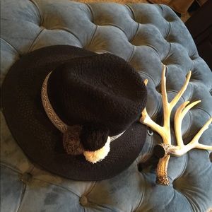 Black winter fedora/bolero!