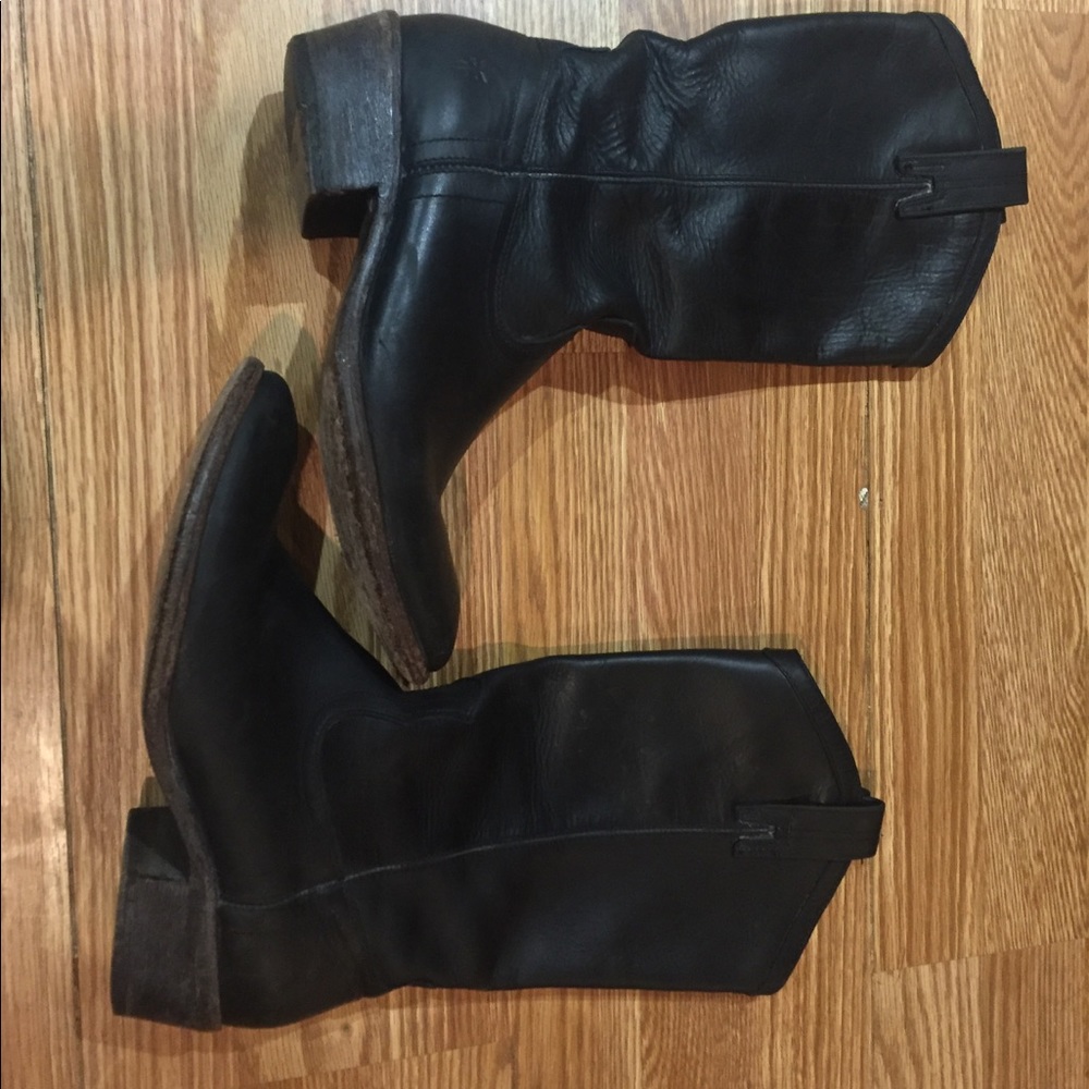 Black Frye boots
