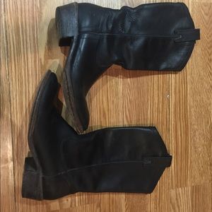 Black Frye boots