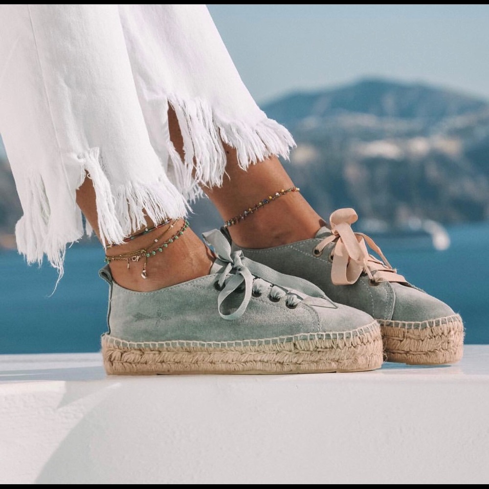 Manebi Suede Espadrilles