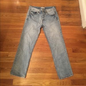 Free People Light Wash Denim
