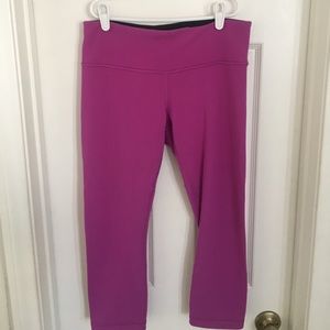 Wunder Under Lululemon Crops