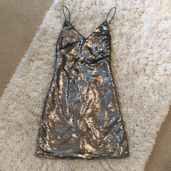 NYE HP Sequin Slip Cocktail Dress - Picture 7 of 7