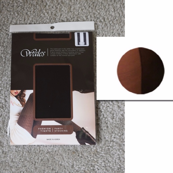 NWT Sexy Black Side Lines Tights Pantyhose goth - Picture 5 of 5