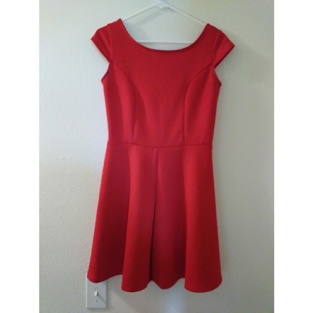 Red dress