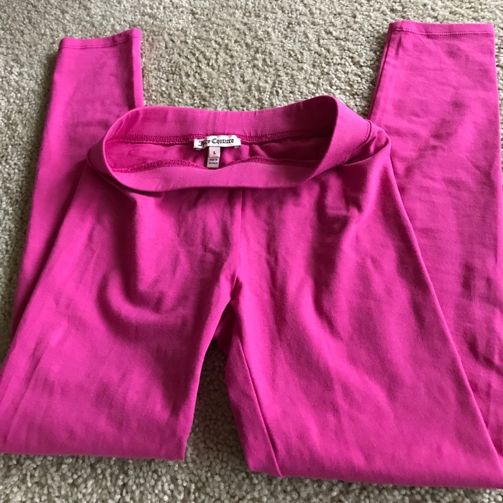 Juicy Couture pink leggings