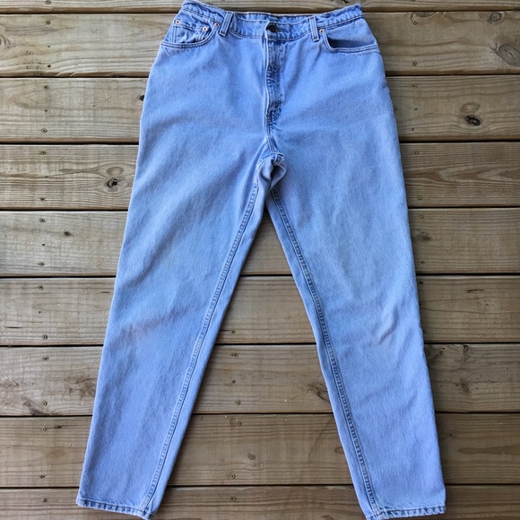 🌙 VINTAGE 90's High Waisted Levi Mom Wedgie Jeans - Picture 2 of 7