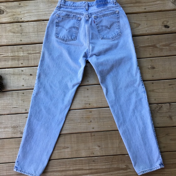 🌙 VINTAGE 90's High Waisted Levi Mom Wedgie Jeans - Picture 5 of 7