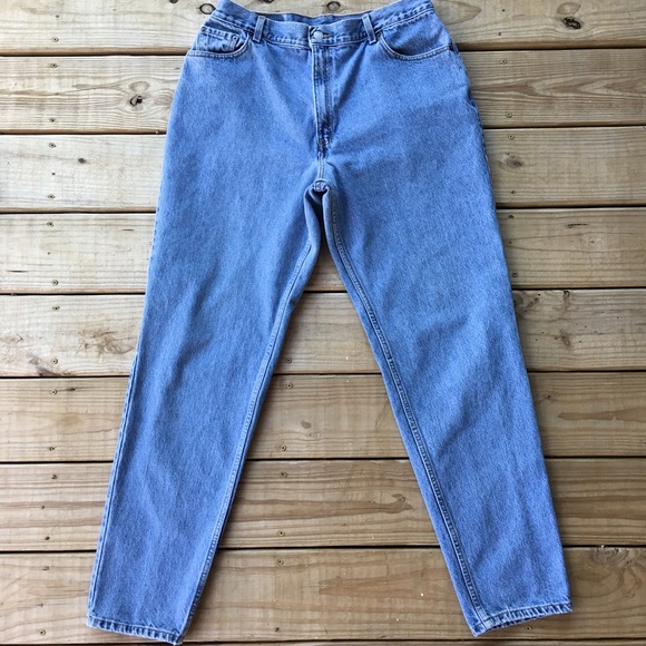🌙 VINTAGE 90's High Waisted Levi Mom Wedgie Jeans - Picture 7 of 7