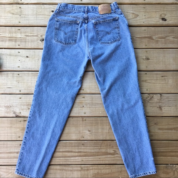 🌙 VINTAGE 90's High Waisted Levi Mom Wedgie Jeans - Picture 3 of 7