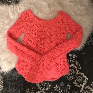 Free People chunky knit sweater