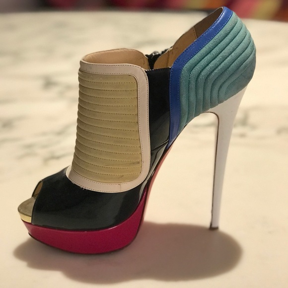 Multi- Colored Christian Louboutin Pumps - Picture 2 of 5