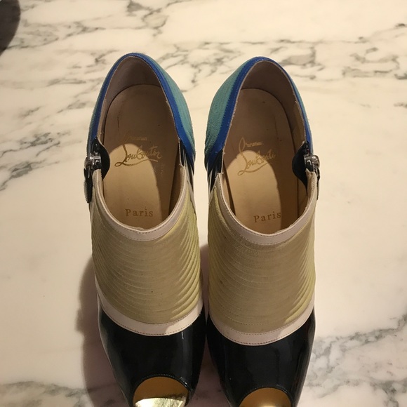 Multi- Colored Christian Louboutin Pumps - Picture 3 of 5