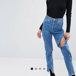 MIDWASH BLUE ASOS JEANS