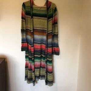 Free People sweater in a southwestern stripe !
