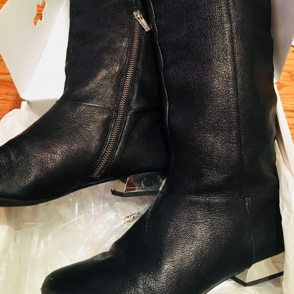 Michael Kors Tall Boot with Metallic Heel