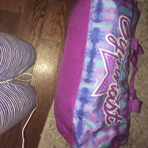 Gymnastics ruffle bag