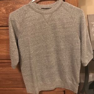 3/4 sleeve sweatshirt