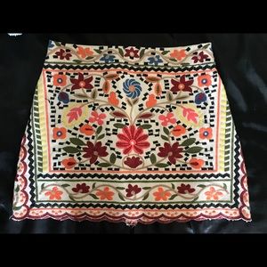 Beautiful embroidered skirt