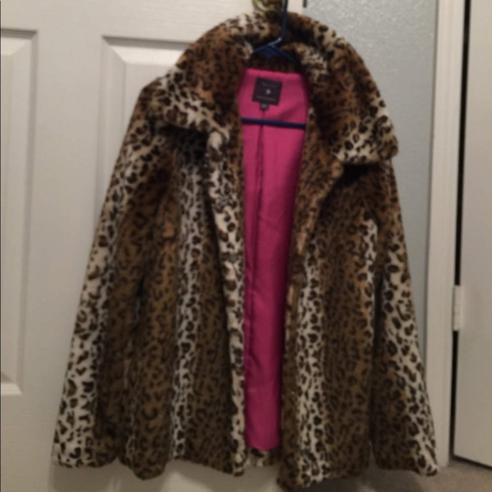 NWOT Forever 21 Faux Leopard Jacket