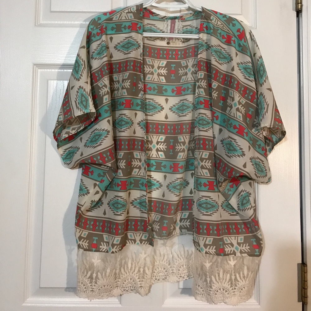 MAUVE Aztec Wrap