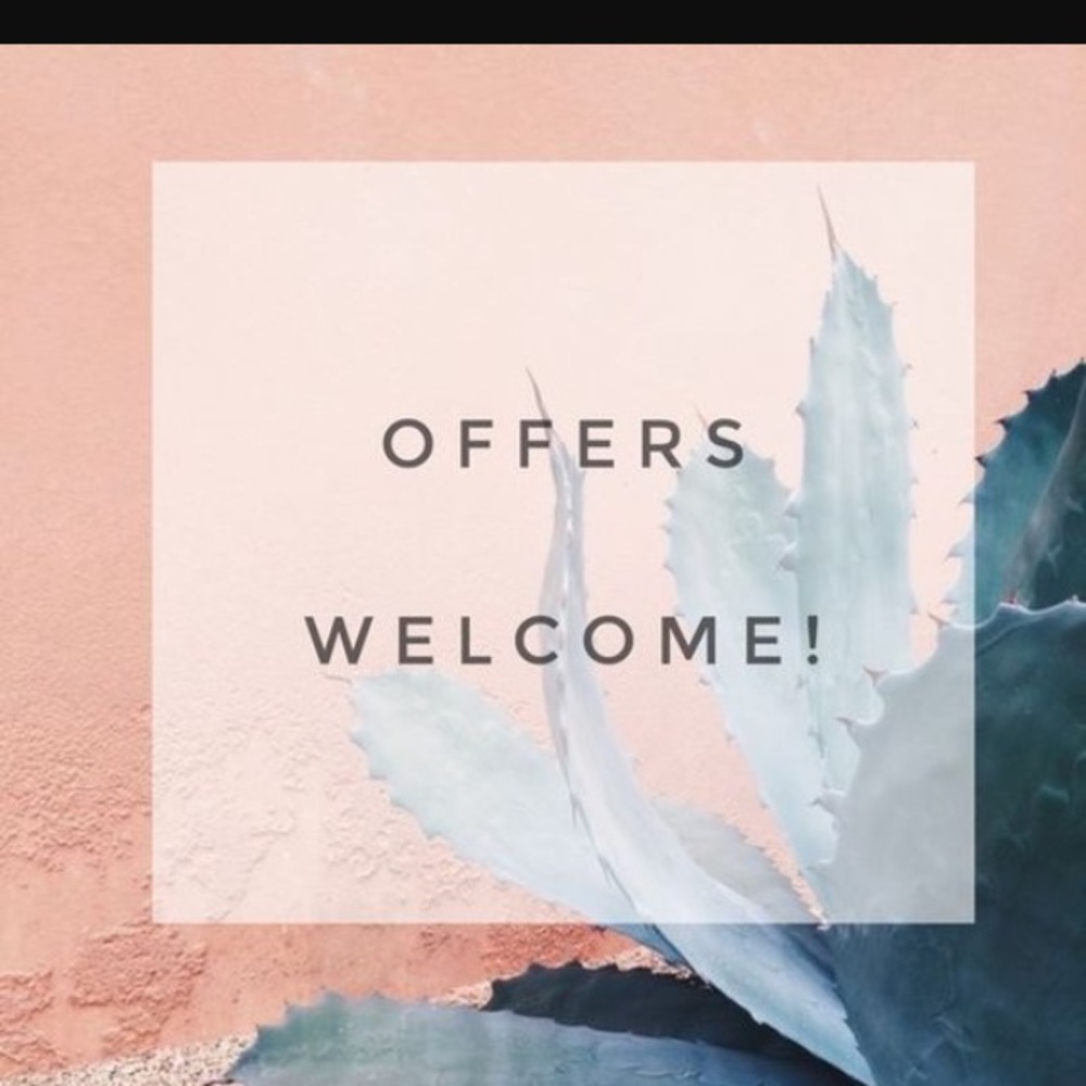 Offers welcome :)