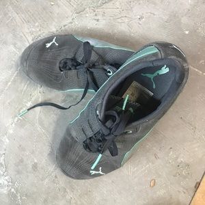 Gray Pumas - women size 7.5