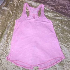 REPOSH Lululemon pink tank top size 6 + bag