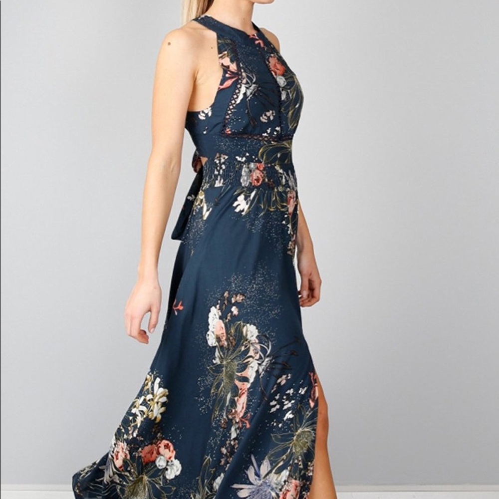 Floral maxi dress